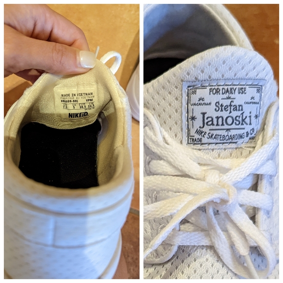 White Nike Shoes - Picture 5 of 8